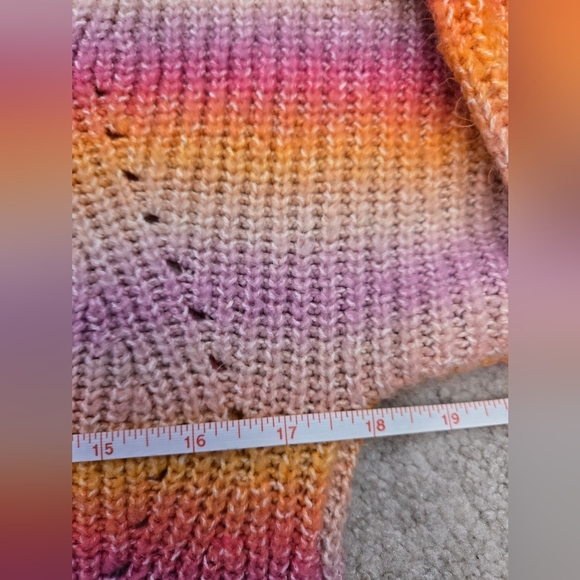 REBECCA MINKOFF BRinkley Mock Neck Multicolour Sweater. Size Small - Picture 11 of 13